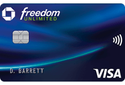 Chase Freedom Unlimited® Credit Card Logo