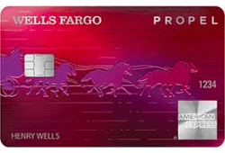 Wells Fargo Propel American Express Credit Card Logo