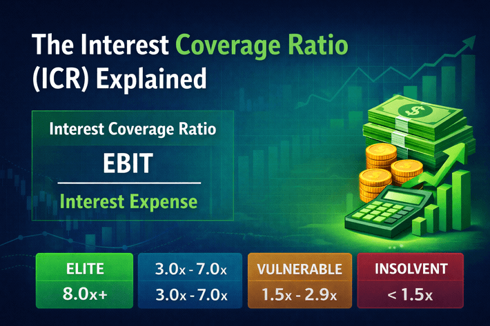 The Interest Coverage Ratio (ICR) Explained