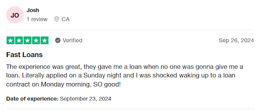 credit club customer testimonial image