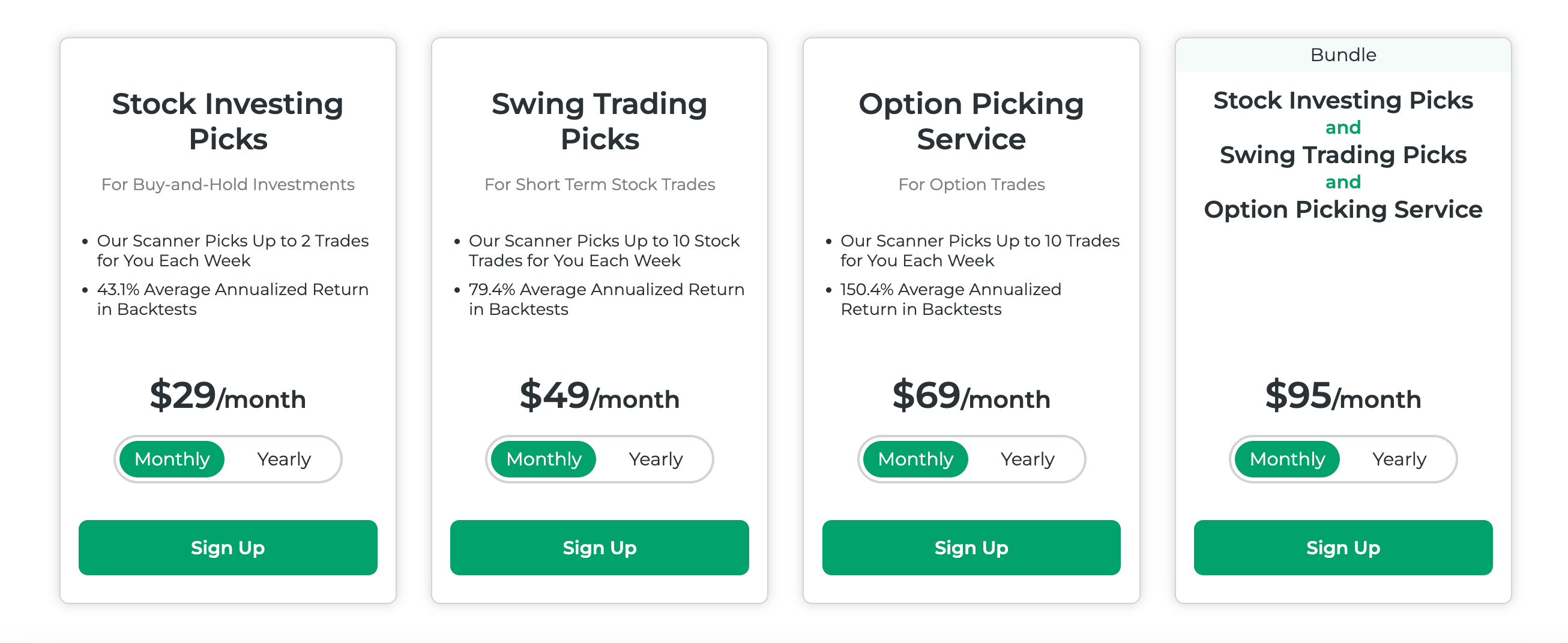 stock market guides stock picking pricing