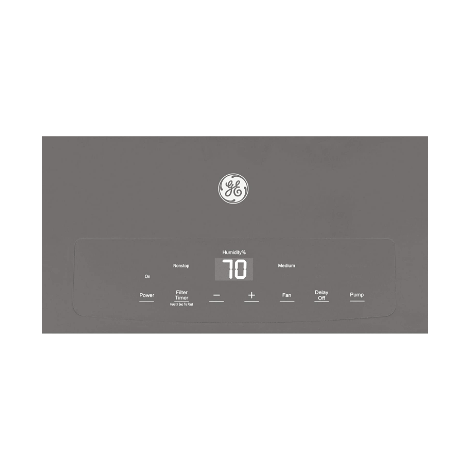 GE APER50LZ dashboard