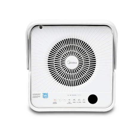 Midea 20 Pint Cube back