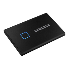 Samsung Portable SSD T7 Touch side